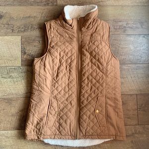 Brown Puffer Vest